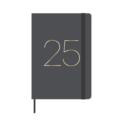 [003544] AGENDA ANUAL 2025 A5 SV GRIS