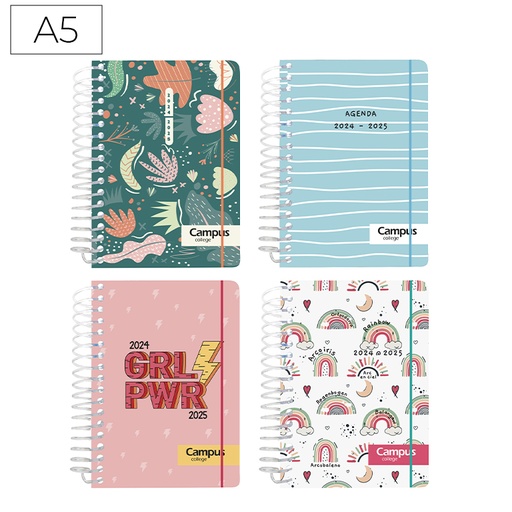 [003485] AGENDA ESC.24 A5 D/P T.PP