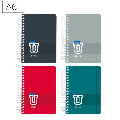 [003575] AGENDA ESC. 25 CAMPUS A6+T.PP D/P U