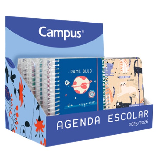 [003579] AGENDA ESC. 25 CAMPUS EXP.16 A6 T.PP