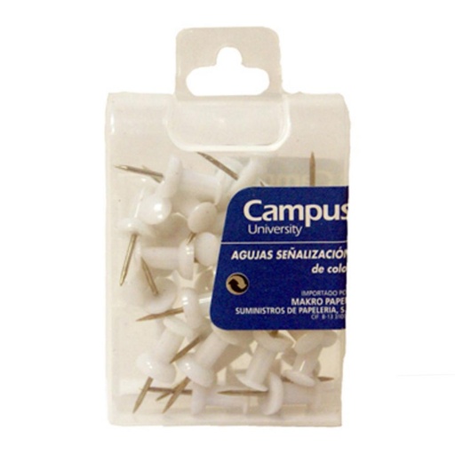 [040196] AGUJAS SEÑALIZACION BLANCO MAKRO