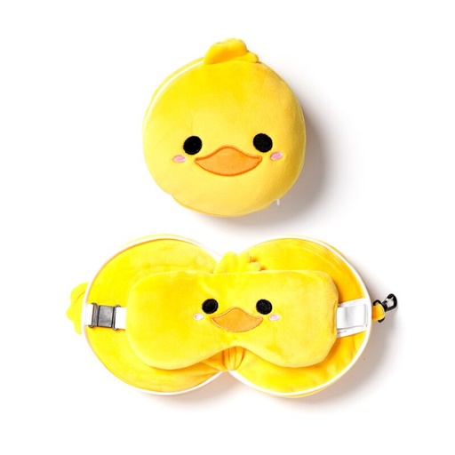 [000719] ALMOHADA VIAJE C/CREM.Y ANTIFAZ PATO