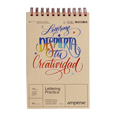 [623325] AMPERSE BLOC LETTERING A5 PRAC