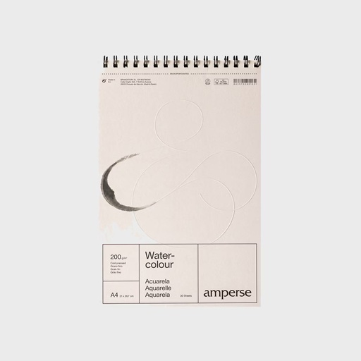 [623322] AMPERSE CUADERNO ACUARELA A4