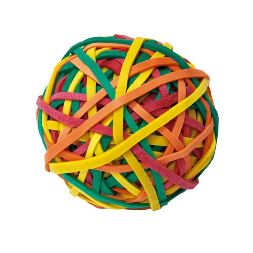 [040587] ANILLOS ELASTICOS CAUCHO COLOR.BOLA 105g