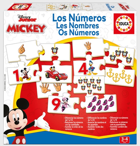 [789504] APRENDO NUMEROS MICKEY 19327
