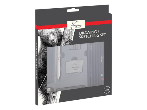 [624230] SET DIBUJO SKETCHING 24 PIEZAS AR0217/GE
