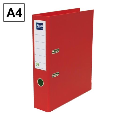 [181003] ARCHIVADOR A4 L/A FORRADO ROJO