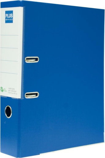[181160] ARCHIVADOR PLUS OFFICE FOLIO LOMO 80 MM AZUL