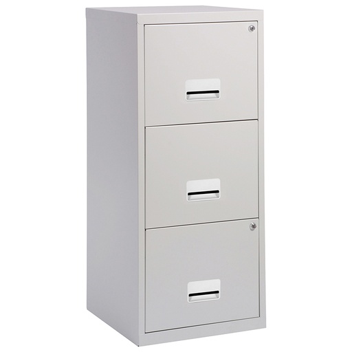 [260140] ARCHIVADOR MAXI 3 CAJONES GRIS