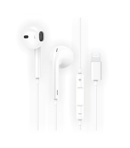 [172748] AURICULAR BLANCO COM.APPLE LIGHTNING
