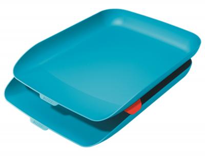 [072438] BANDEJA LEITZ SET 2 AZUL CALMA