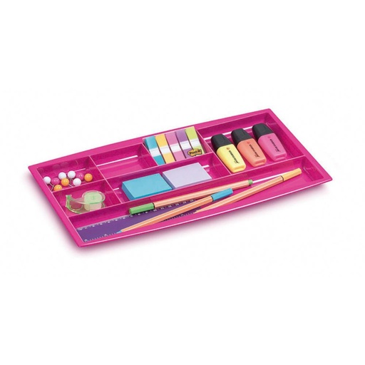 [068921] BANDEJA ORGAN.GLOSS PLAS.ROSA