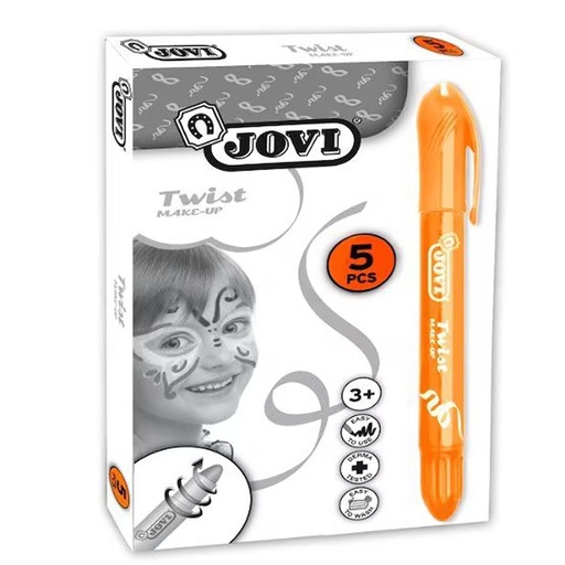 [000073] BARRA MAQUILLAJE JOVI TWIST FACE 5UD NARANJA 19104