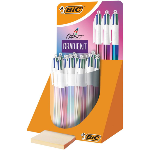 [123022] BOLIGRAFO BIC EXP.4 COL.GRADIENT 30UD