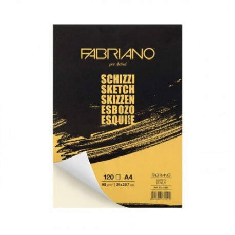 [623253] BLOC A4 ESBOZO FABRI. 120H