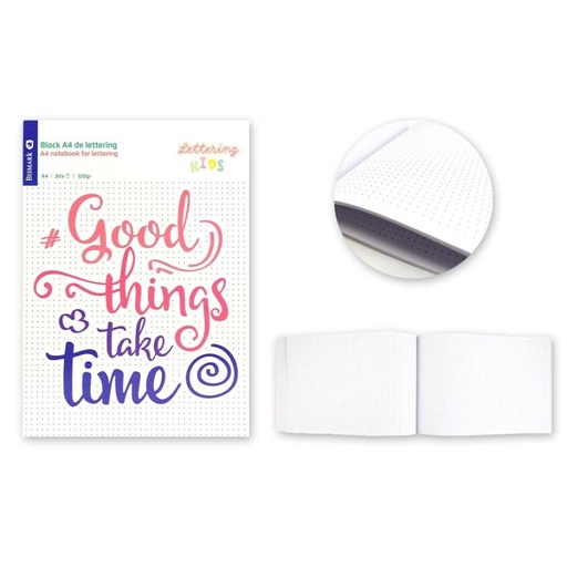 [032994] BLOC A4 INICIA.LETTER.INFANTIL