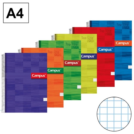 [001772] BLOC A4 T.EX 80H 90GR 4mm