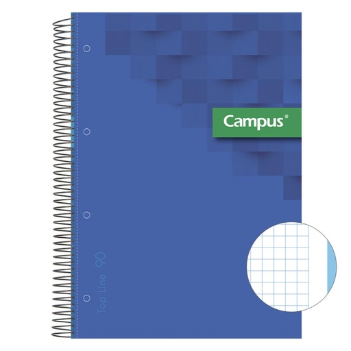 [002304] BLOC A4 T.EX 80H 90GR 5mm AZUL