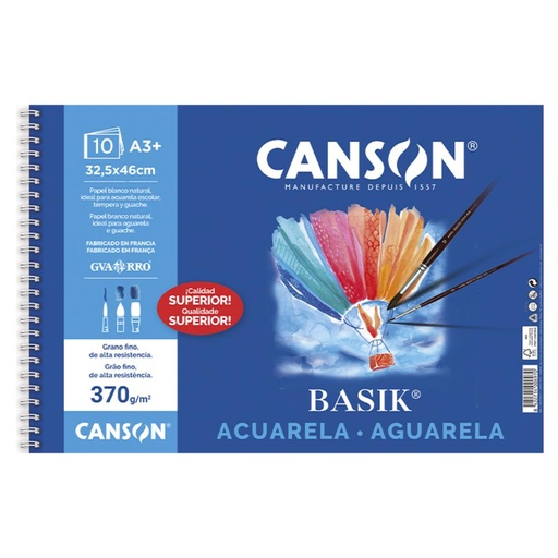 [600067] BLOC ACUARELA 325X460 10H