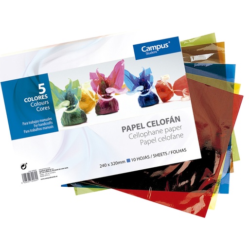 [630095] BLOC CELOFAN CAMPUS Fº 10H SUR