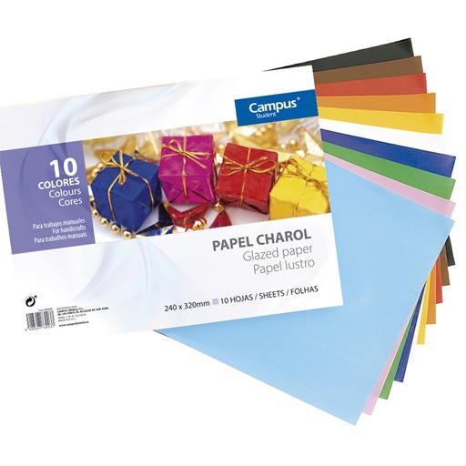 [630096] BLOC CHAROL MAKRO PAPER 10 HOJ