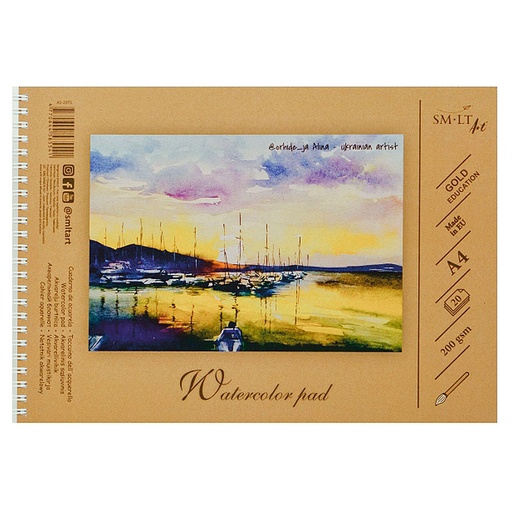 [650943] BLOC DIBUJO A4 10H 200G GOLD E