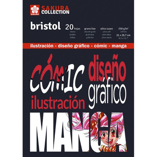 [600435] BLOC DIBUJO A4 MANGA