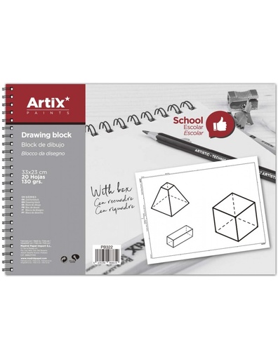 [652779] BLOC DIBUJO ESPIRAL C/RECUADRO MP