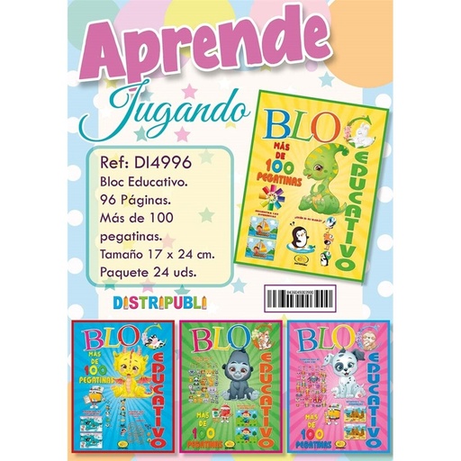 [879191] BLOC EDUCATIVO 96PAG.4996