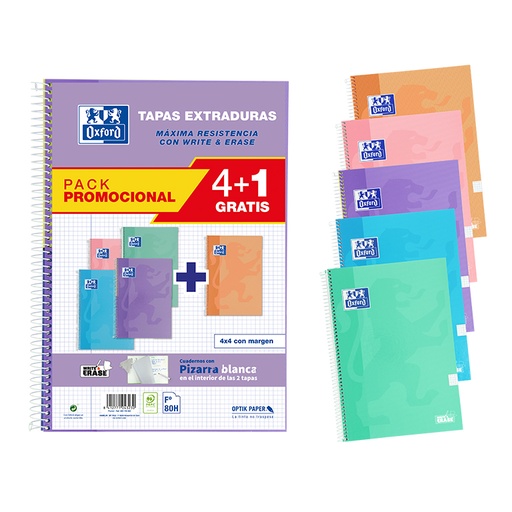 [029673] BLOC F.80H E.DU.OXFORD 4mm PAS