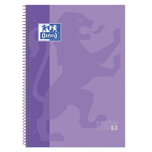 [029107] BLOC OXFORD A4+ 80H CP-5MM LIL