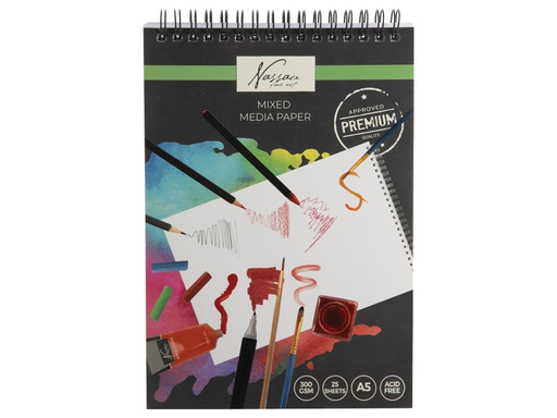 [789400] BLOC TECNICAS MIXTAS A5 25H 300GR AR0308/GE
