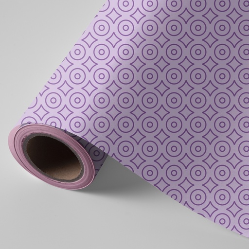 [880876] BOBINA 62 REGALO CIRCULOS LILA