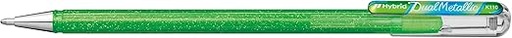 [122237] BOLIGRAFO HYBRYD DUAL METALLIC LIGHT GREEN