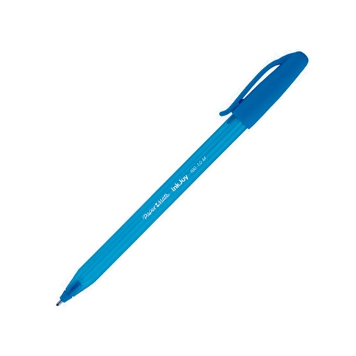 [119089] BOLÍGRAFO TINTA BAJA VISCOSIDAD PAPER MATE INKJOY 100 CAP AZUL