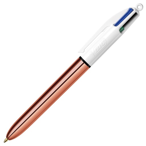 [081502] BOLIGRAFO BIC 4 COL.ROSE GOLD