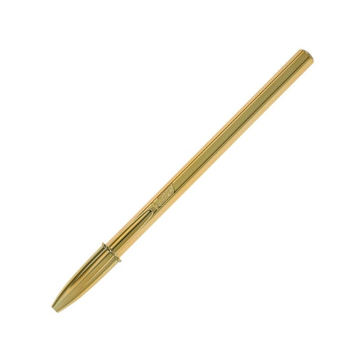 [118870] BOLÍGRAFO TINTA ACEITE BIC CRISTAL ORO TINTA AZUL