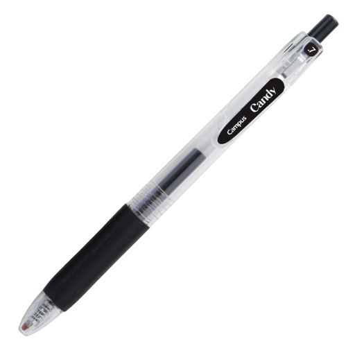 [081716] BOLIGRAFO TINTA GEL CAMPUS CANDY NEGRO
