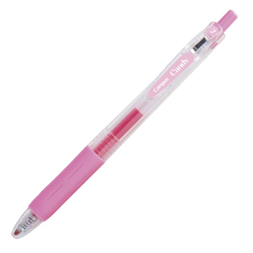 [081719] BOLÍGRAFO TINTA GEL CAMPUS CANDY ROSA