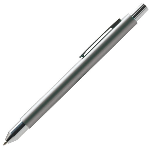 [081294] BOLIGRAFO CAMPUS METALICO PLAT