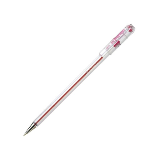 [080117] BOLÍGRAFO TINTA ACEITE PENTEL BK 77 ROJO