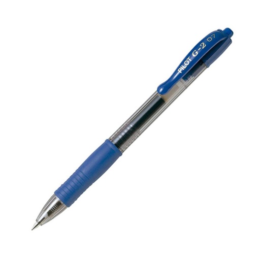 [080142] BOLÍGRAFO TINTA GEL PILOT G-2 AZUL