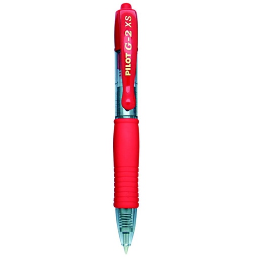 [119368] BOLÍGRAFO TINTA GEL PILOT G-2 PIXIE ROJO