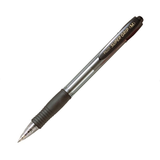 [080140] BOLÍGRAFO TINTA ACEITE PILOT SUPER GRIP NEGRO