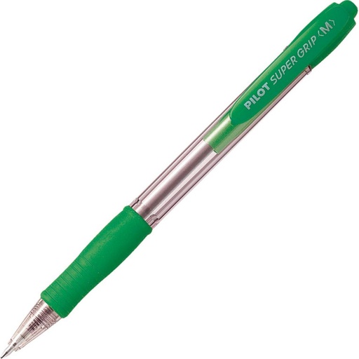 [119979] BOLIGRAFO TINTA ACEITE PILOT SUPER GRIP VERDE
