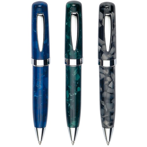 [080570] BOLIGRAFO SWING MINI METALICO DECORADO COLORES SURTIDOS