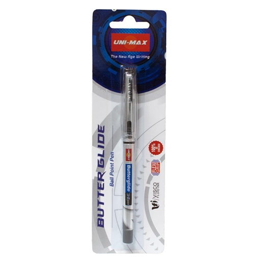 [080986] BOLIGRAFO UNIMAX BUTTERG B/NEG