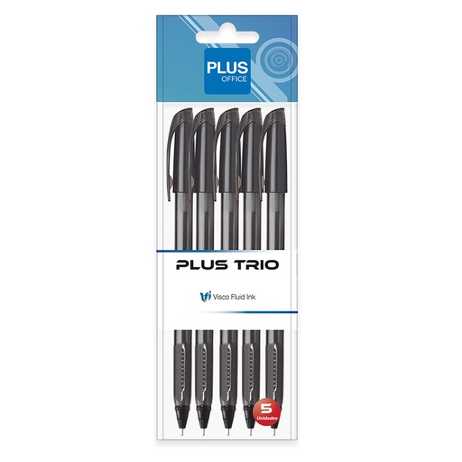 [081444] BOLIGR.PLUS TRIO NEGR/BOLS.5UD