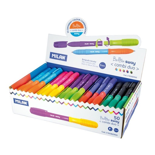[653017] BOLIGRAFO SWAY COMBI DUO SURTIDO 50UD